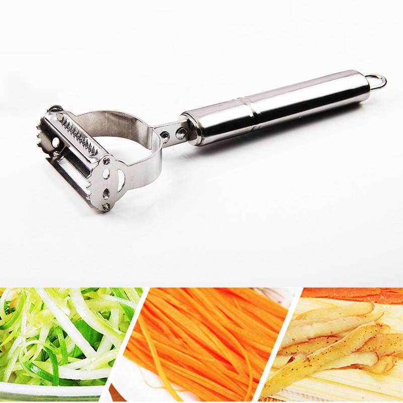 2 In 1 Stainless Steel Multifunction Peeler