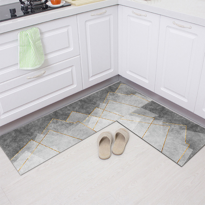 2PC Set Non Slip Floor Mat